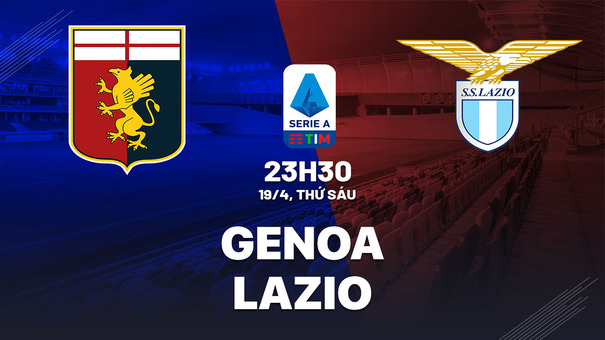 Nhận định bóng đá Genoa vs Lazio 23h30 ngày 19/4 (Serie A 2023/24). Hãy đến AE888 cá cược bóng đá để biết thêm thông tin nhé .