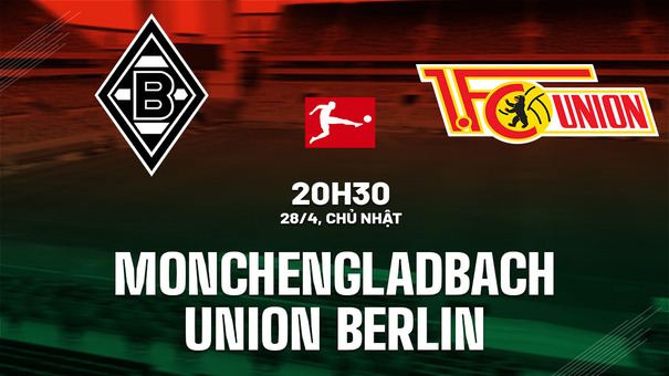 Nhận định Monchengladbach vs Union Berlin 20h30 ngày 28/4 (Bundesliga 2023/24). Hãy đến AE888 cá cược bóng đá để biết thêm thông tin .