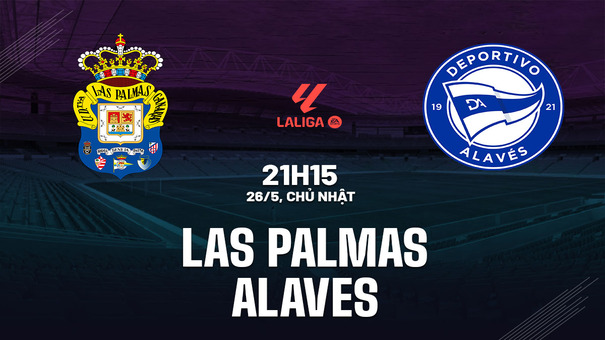 Nhận định Las Palmas vs Alaves 21h15 ngày 26/5 (La Liga 2023/24). Hãy đến AE888 cá cược bóng đá để biết thêm thông tin.