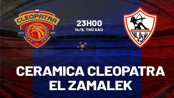 Nhận định Ceramica Cleopatra vs Zamalek 23h00 ngày 14/6 (VĐQG Ai Cập 2023/24). Hãy đến AE888 cá cược bóng đá để biết thêm thông tin.